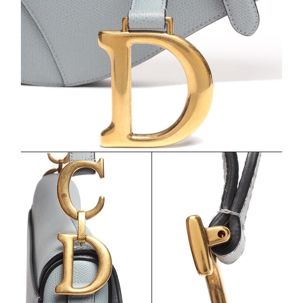 Dior Shoulder Christian Leather Saddle Bag - Picture 6 of 6